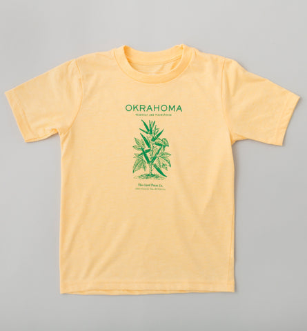Youth Okrahoma T-Shirt - Vintage Yellow