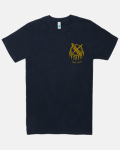 Unisex Ouroboros T-Shirt - Navy Blue